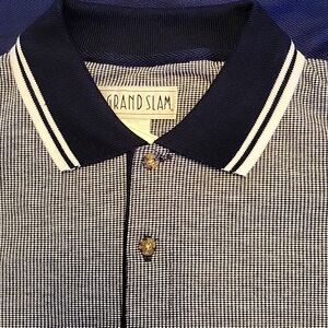 NWT Men's  Grand Slam Long Sleeve Golf Shirt